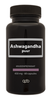 Ashwagandha puur 450mg - 60 caps - APB Holland