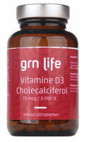 GRN LIFE Vitamine D3 - 75mcg - 120tbl