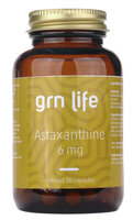 GRN LIFE Astaxanthin - 6mg - 30 capsules