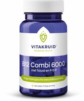 B12 Combi 6000® met folaat en P-5-P - 60tabl - Vitakruid