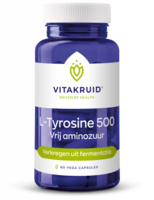 L-Tyrosine 500mg - 60 Vcaps - Vitakruid