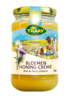 Bloemenhoning crème - 900 gram - De Traay