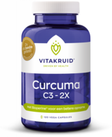 Curcuma C3 2x - 120 capsules - Vitakruid
