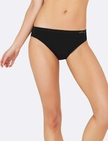 Bamboe Classic Bikinislip - Zwart - Maat S