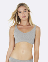 Shaper Crop Bra (BH) - Grey- Maat S
