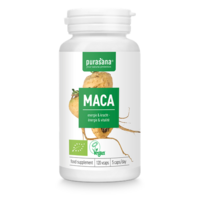 Maca 120 Capsules  ORGANIC VEGAN - Purasana