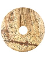 Edelsteen Donut Jaspis Landschap 40mm
