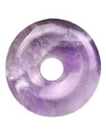 Edelsteen Donut Amethist 30mm
