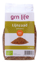 Lijnzaad Gebroken BIO - 250g - GRN LIFE