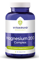 Vitakruid - Magnesium 200 Complex - 90 tabletten 