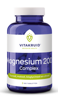 Vitakruid - Magnesium 200 Complex - 180 tabletten 