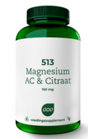 AOV 513 - Magnesium AC & Citraat - 180 tabletten