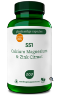 AOV 551 - Calc. Magn. Zink Pidolaat - 90 capsules