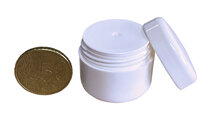 Klein zalfpotje / crèmepotje kunststof 5ml