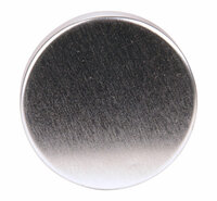 Draaidop  voor Petpacker Luxe Metaal met Protection Seal- 38mm - Zilver