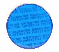 Draaidop  voor Petpacker met Protection Seal- 38mm - Blauw