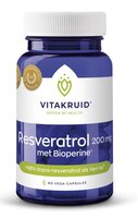 Resveratrol 200 mg with Bioperine® - 60 capsules - Vitakruid