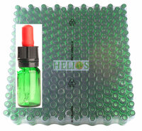 Pipetflesjes 10ml Groen Voordelige TRAY - Glas