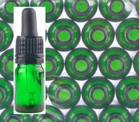 Pipetflesje 5ml Groen - Voordelige Tray - Glas
