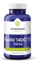 Visolie 1400 TG® met D3 - 60 Softgels - Vitakruid