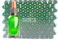 Pipetflesjes 30ml Groen voordelige TRAY