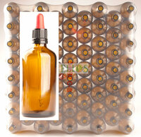 Pipetflesjes 100ml Amber voordelige TRAY