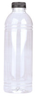 Sapfles / Sausfles - rPET - 1000ml - incl. Zwarte Dop