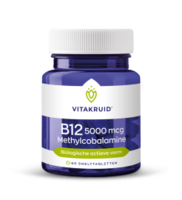 B12 5000 mcg Méthylcobalamine - 60 comprimés - Vitakruid