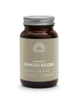 Ginkgo biloba biologisch - 60 capsules - Mattisson