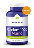 Vitakruid - Calcium 1000 Mama - 90 kauwtabletten