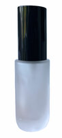 Luxe Skincare Pompflesje 30 ml Mat Glas –Lotion & Serumfles