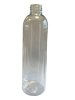 Boston Tall Round Knijpfles / Shampoo Fles 250ml Transparant 24/410