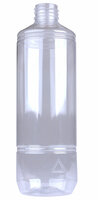 PET Fles / Medicijnfles 500ml Helder Cylindric 28/410