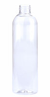 Boston Tall Round Knijpfles / Shampoo Fles 250ml Transparant 24/410
