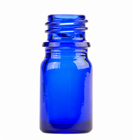 Druppelflesje 5ml Blauw Glas