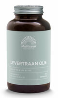 Levertraan Olie 1000mg - 120 capsules - Mattisson