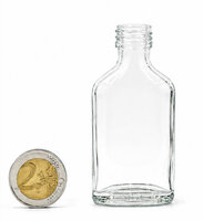 Glazen Mini Shot Flesje 20 ml - Ovaal PP18