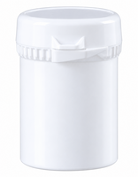 Snap Secure Pot 45 ml - Wit PP met Verzegelbare Deksel