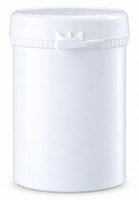 Snap Secure Pot 265 ml - Wit PP met Verzegelbaar Deksel
