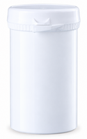 Snap Secure Pot 145 ml - Wit PP met Verzegelbaar Deksel