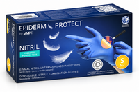 EpidermProtect Nitril Onderzoekshandschoenen Blauw Maat S - 100 stuks