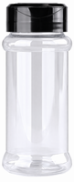 Strooibus 100 ml - PET Helder met Strooideksel