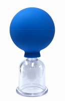 Cupping Cup Kunststof met ZUIGBAL - Medium