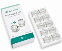 NonDolens – Vuurcupping Glazen Set – 10 × M Ø 4,8 cm