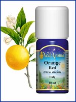 Orange, red ORGANIC essential oil VedAroma