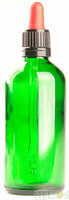 Pipetflesje 100ml Groen