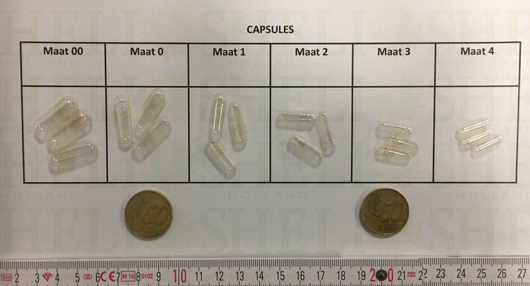 lege capsules om zelf te vullen